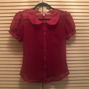 XS Delia’s pink top